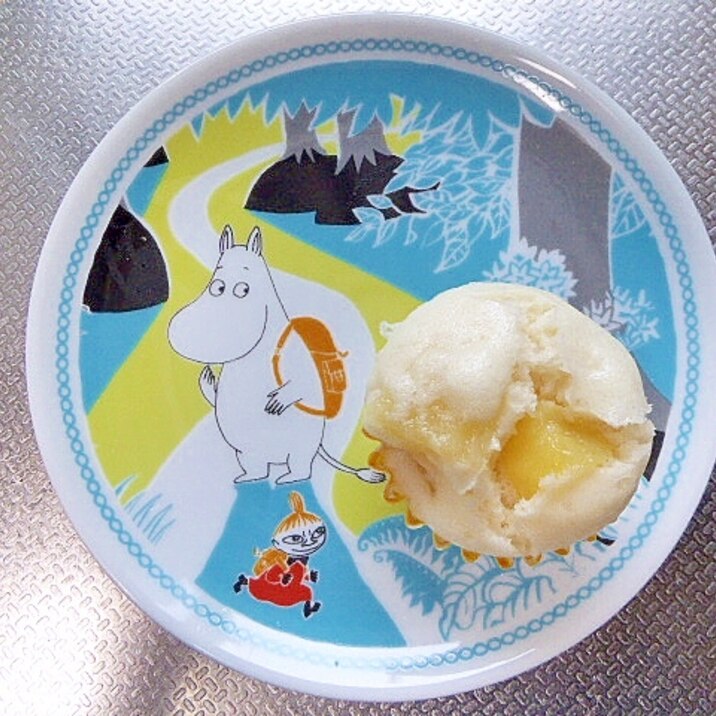 ★卵・乳不使用★ こどもが喜ぶ♪リンゴ蒸しパン♪